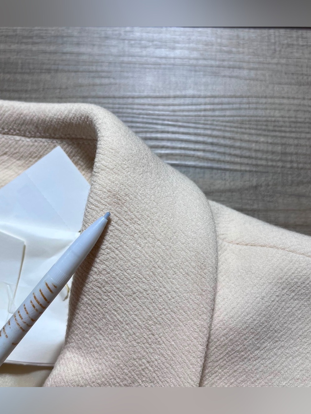 J.Crew Women’s Vintage Wool Blend Thinsulate Button Front Peacoat 16 Buttercream - Picture 12 of 16